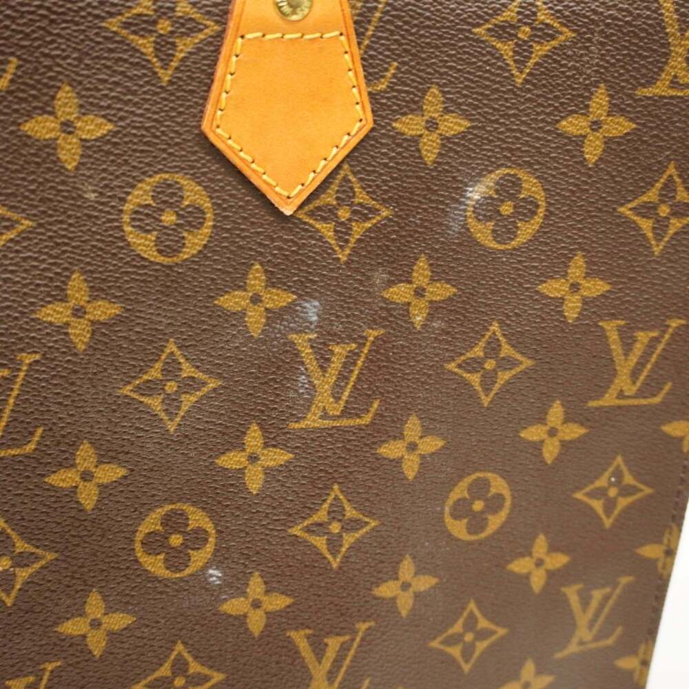 LOUIS VUITTON Brown Monogram Tote Bag - Picture 8 of 13